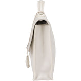 Hermès New White Togo Leather Sac à Dépêches Small 27 Business Handbag
