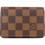 Louis Vuitton Monogram Damier Ebene Canvas Bifold Card Holder
