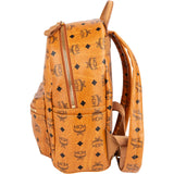 MCM Monogram Visetos Stark Studded Small Backpack