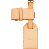 Louis Vuitton Vachetta Leather Luggage Tag Set (F.T)