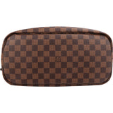 Louis Vuitton Monogram Damier Ebene Neverfull MM Shoulder Bag