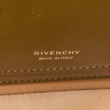 Givenchy Olive Green Calfskin Box Leather 4G Medium Crossbody Bag