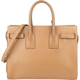 Yves Saint Laurent Smooth Leather Sac De Jour Handbag