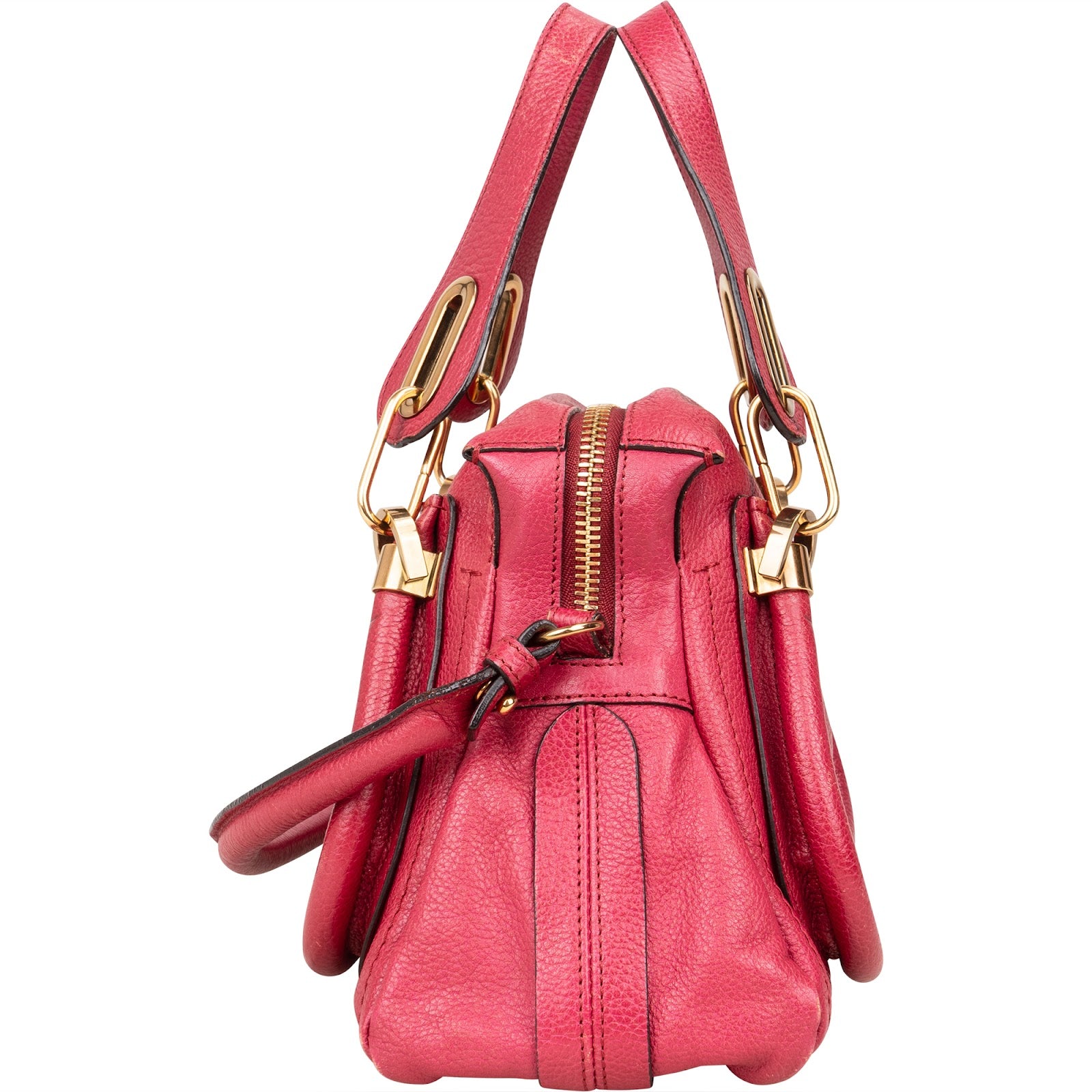 [🔄️B14 / F24] Chloé Pebbled Leather Paraty Handbag - vintageandkickz