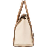 Céline Tricolor Leather Luggage Handbag