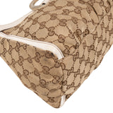 Gucci Monogram GG Abbey Handbag - vintageandkickz