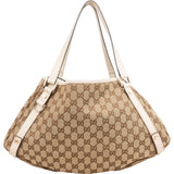 Gucci Monogram GG Canvas Abbey Hobo Shoulder Bag