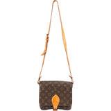 Louis Vuitton Monogram Canvas Cartouchiere MM Crossbody Bag