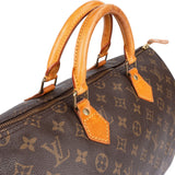 Louis Vuitton Monogram Canvas Speedy 35 Handbag