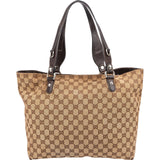 Gucci Monogram GG Canvas Jolicoeur Horsebit Tote Shoulder Bag