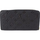 Louis Vuitton Leather Monogram Empreinte Zippy Wallet