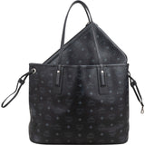 MCM Monogram Visetos Liz Reversible Shopper Shoulder Bag