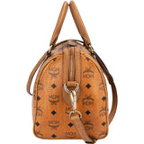 MCM Monogram Visetos Boston Handbag