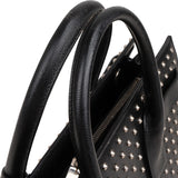 Saint Laurent Grained Leather Studded Sac de Jour Handbag