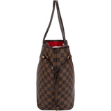 Louis Vuitton Monogram Damier Ebene Canvas Neverfull MM Shoulder Bag