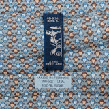 Hermès Geometric Fish Print Silk Tie Krawatte