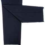 Prada Navy Wool Zip Pants Trousers (IT52)
