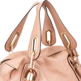 Chloé Pink Leather Paraty Handbag