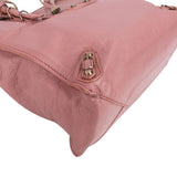 Balenciaga Pink Leather City Handbag