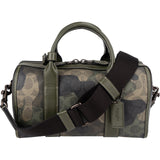 Coach Monogram Camouflage Canvas Small Rowan Satchel Handbag