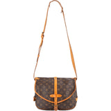 Louis Vuitton Monogram Canvas Saumur 30 Crossbody Bag