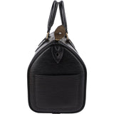 Louis Vuitton Noir Epi Leather Speedy 30 Handbag
