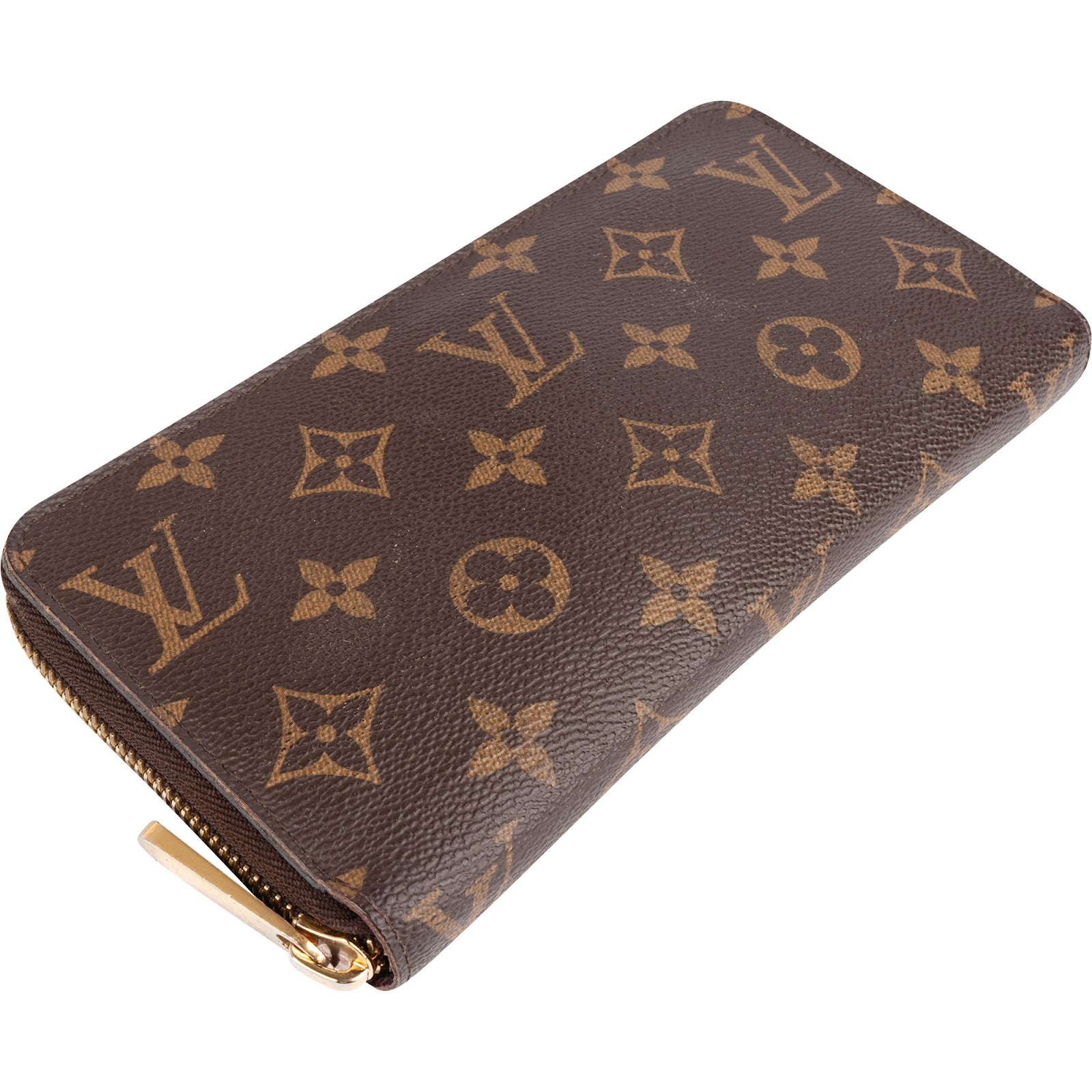 Louis Vuitton Monogram Canvas Zippy Wallet - vintageandkickz