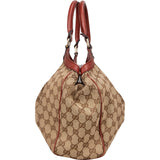 Gucci Monogram GG Sukey Handbag - vintageandkickz