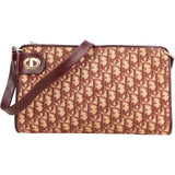 Christian Dior Trotter Monogram Canvas Shoulder Bag