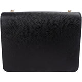 Gucci Grained Leather Interlocking GG Shoulder Crossbody Bag