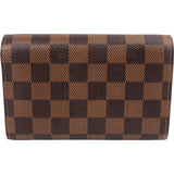 Louis Vuitton Monogram Damier Ebene Canvas Alexandra Wallet