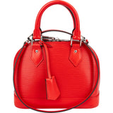 Louis Vuitton Red Epi Leather Alma BB Crossbody Handbag