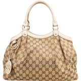 Gucci Monogram GG Canvas Sukey Handbag