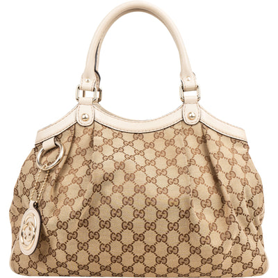Gucci Monogram GG Canvas Sukey Handbag