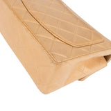 Chanel Quilted Lambskin 24K Gold Mini Single Flap Crossbody Bag