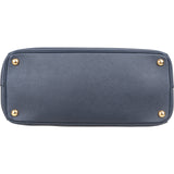 Prada Blue Saffiano Leather Galleria Handbag