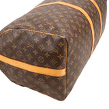 Louis Vuitton Monogram Canvas Keepall 55 Bandoulière Travel Bag