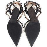 Valentino Multicolor Leather Rockstud Caged Pumps (38,5)