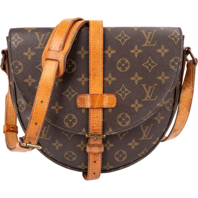Louis Vuitton Monogram Canvas Chantilly GM Crossbody Bag
