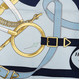 Hermès Eperon d'Or Silk Carre 90 Scarf Tuch