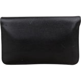 Christian Dior Grained Leather Vintage Chain Bifold Crossbody Bag