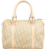 Christian Dior Monogram Trotter Galiano Boston Handbag