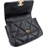 Chanel 19 Quilted Lambskin Single Flap Crossbody Bag