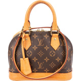 Louis Vuitton Monogram Canvas Alma BB Handbag