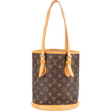 Louis Vuitton Monogram Canvas Bucket PM Shoulder Bag