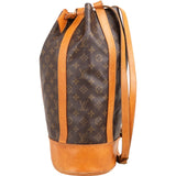 Louis Vuitton Monogram Canvas Randonnee GM Backpack Shoulder Bag