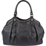 Gucci Noir Guccissima Leather Sukey Handbag