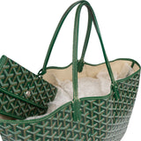 Goyard Monogram Goyardine Saint Louis Tote GM Shoulder Bag