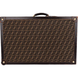 Fendi Monogram Zucca Canvas Vintage Suitcase Koffer