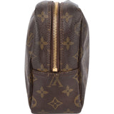 Louis Vuitton Monogram Canvas Trousse de Toilette 28 Clutch - vintageandkickz